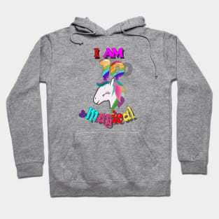 unicorn 10th birthday: I am 10 and magical Hoodie